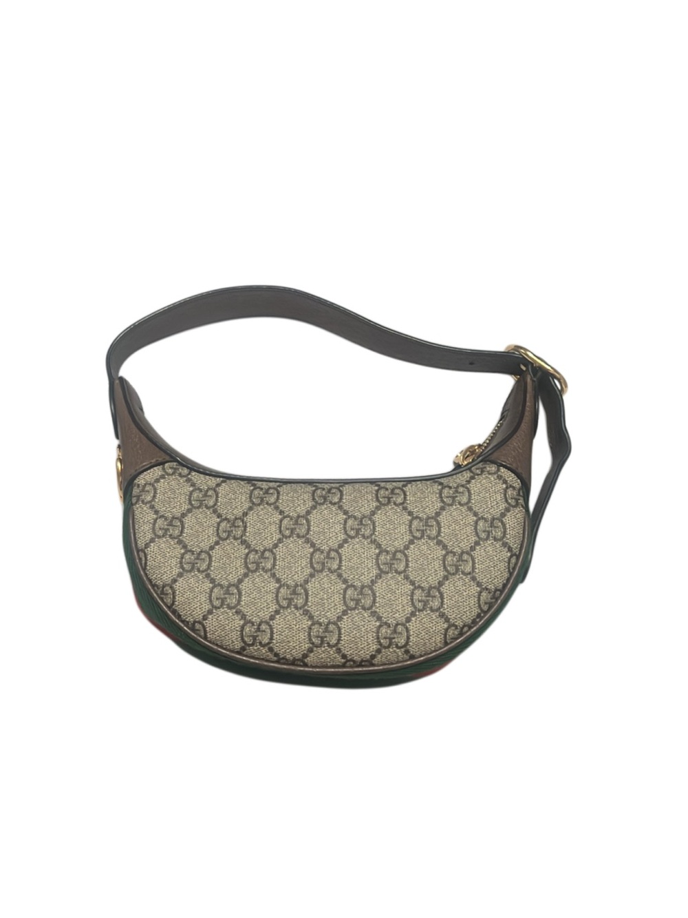 Gucci Brown Monogram Ophidia CG Supreme Cloth Handbag